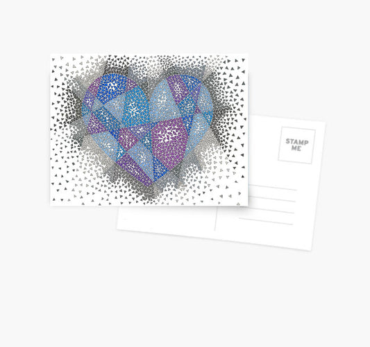 Shattered Heart postcard