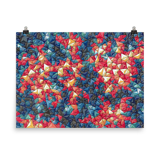 Triangle Terrain poster