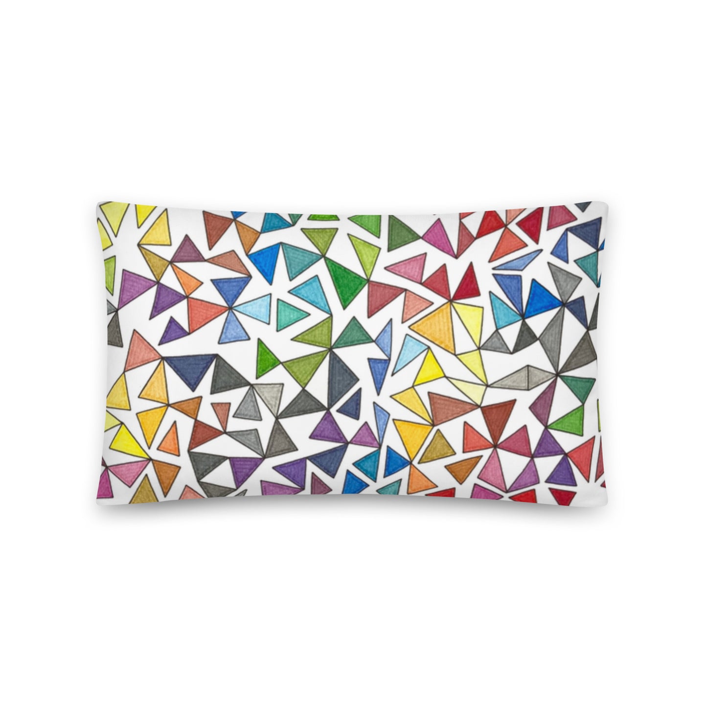Triangles Pillow