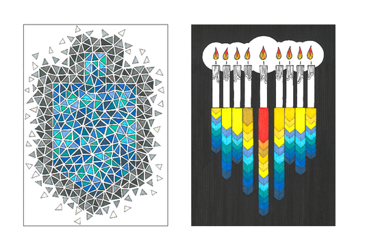 Hanukkah Holiday Card 6 Pack